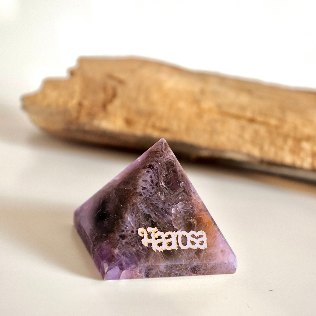 Bhaarosa Amethyst Pyramid | For your health and wellness